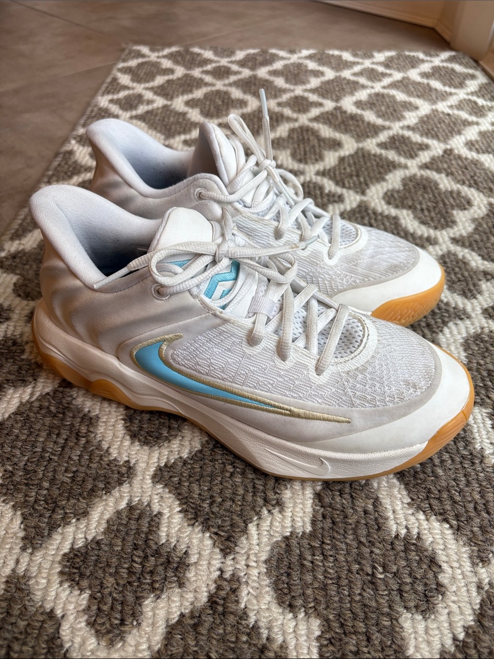GIANNIS IMMORTALITY 4 GS 'WHITE AQUARIUS BLUE'